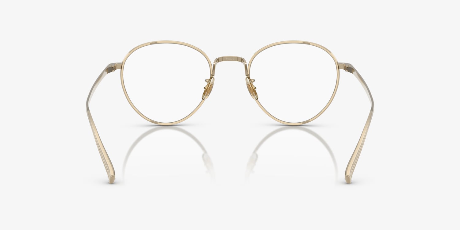 OLIVER PEOPLES OV 1350T ゴールド　オリバーピープルズ Brand New Oliver Peoples Eyeglass Frames Kesner OV 1350T
