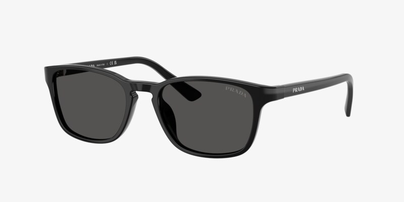 NEW Prada PR D05S Sunglasses in Black Blue Lens $524 Prada PR D05S S (52 - 18) with Blue lenses and Black frame  main image 4