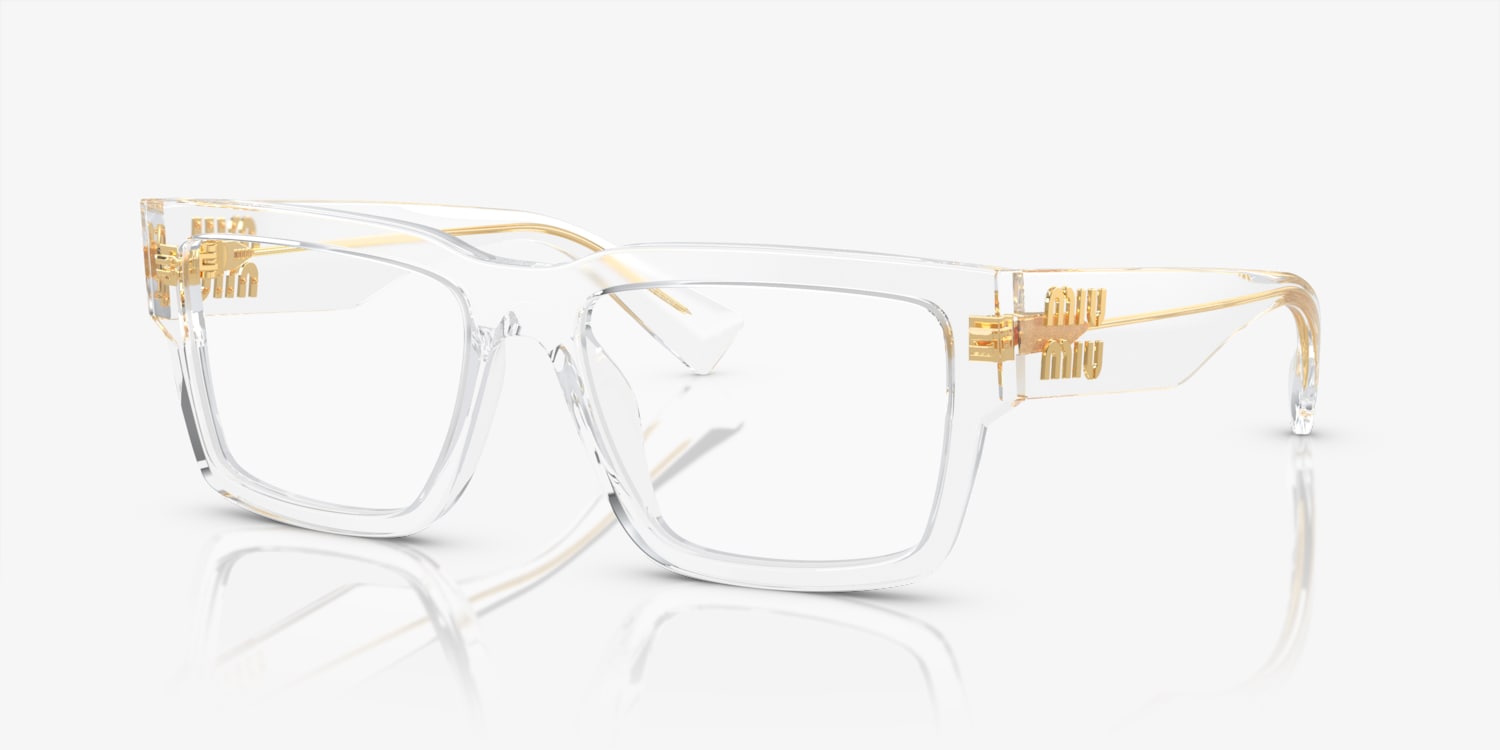 ラオラクルミューミューネッグ Miu Miu MU 02XV Eyeglasses | LensCrafters