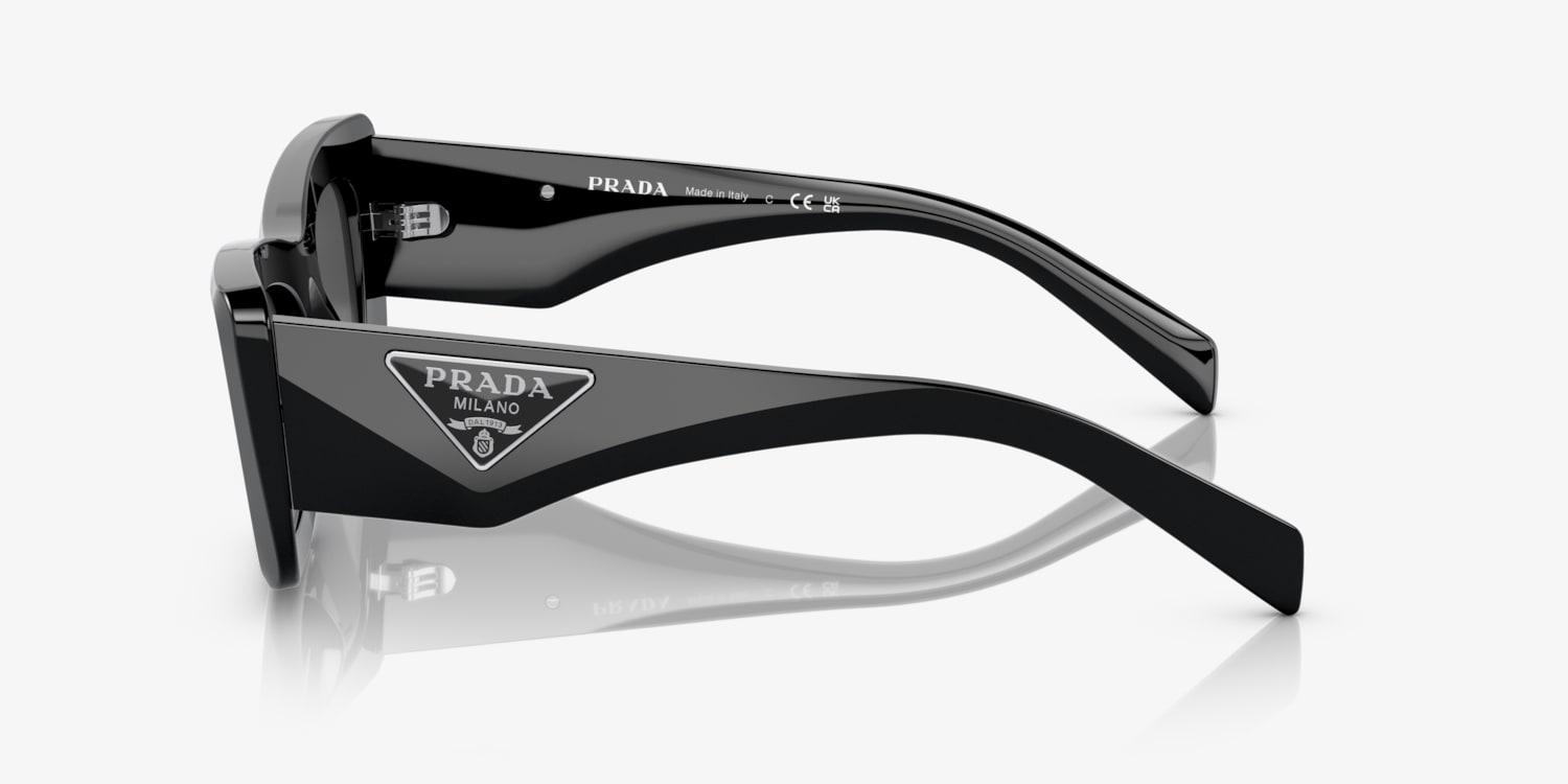 小物 PRADA sunglasses black Prada Logo Sunglasses Black (W) | eBay