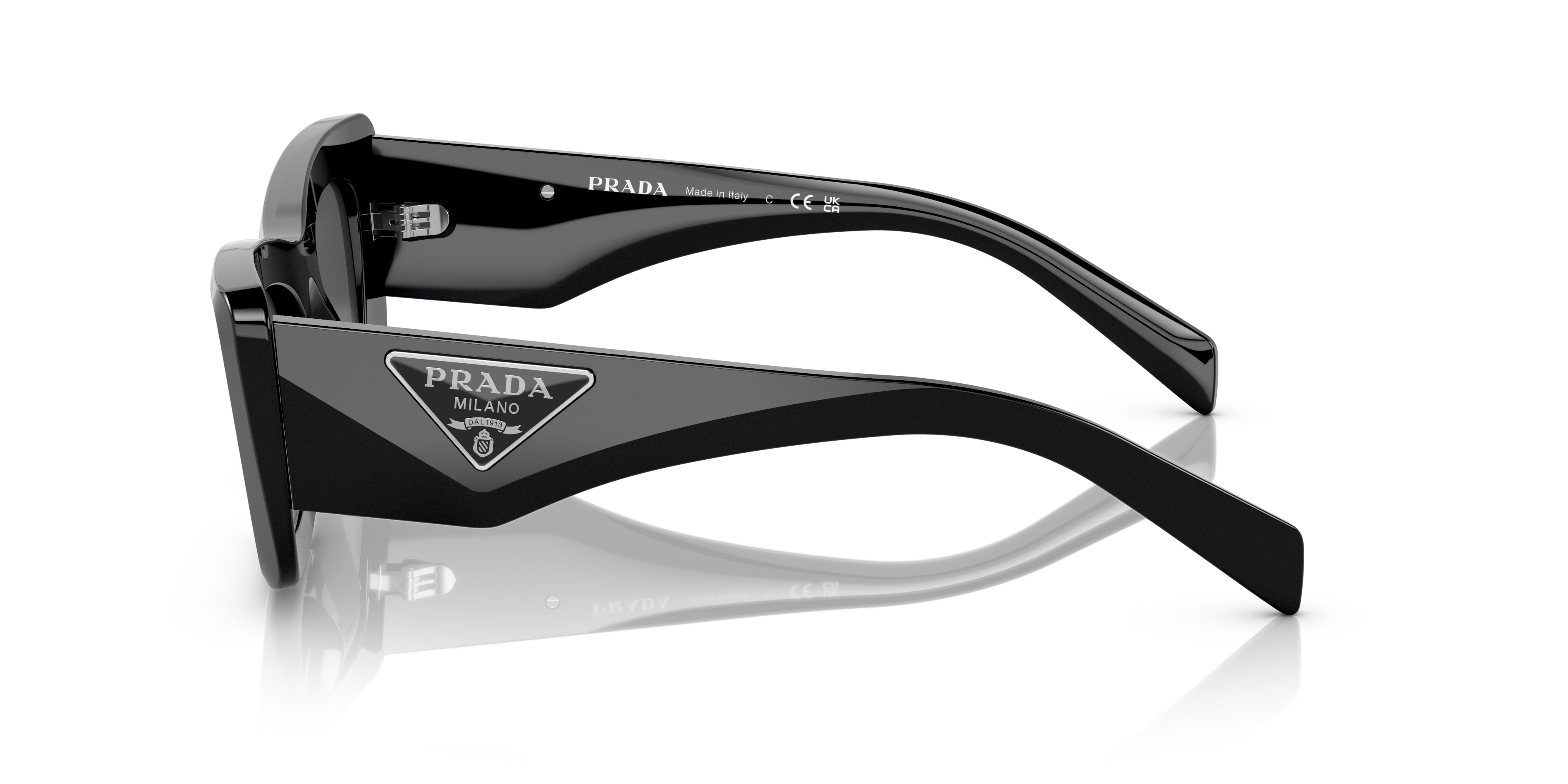 PRADA　プラダ Prada PR A13S L (54 - 23) with Brown lenses and Tortoise frame