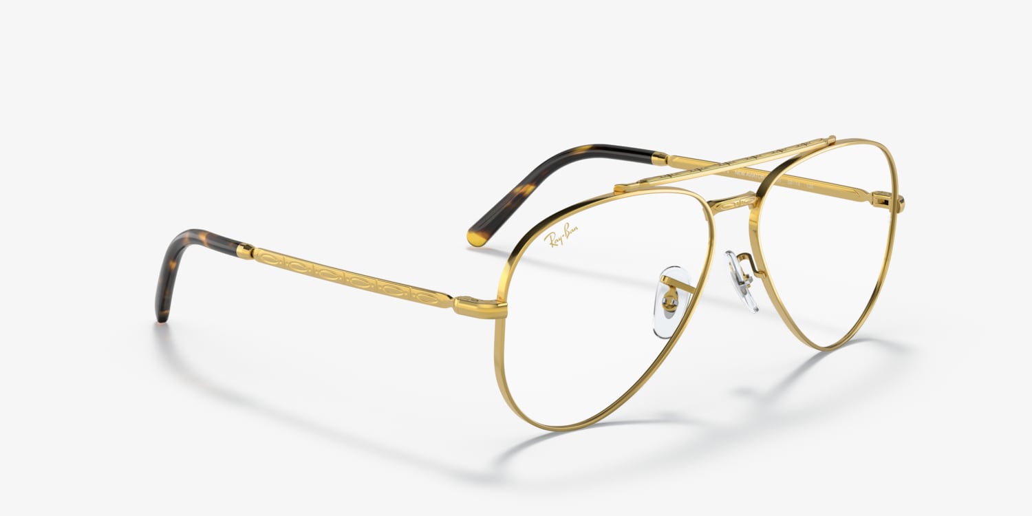 Ray-Ban RB3625V New Aviator Optics Eyeglasses | LensCrafters