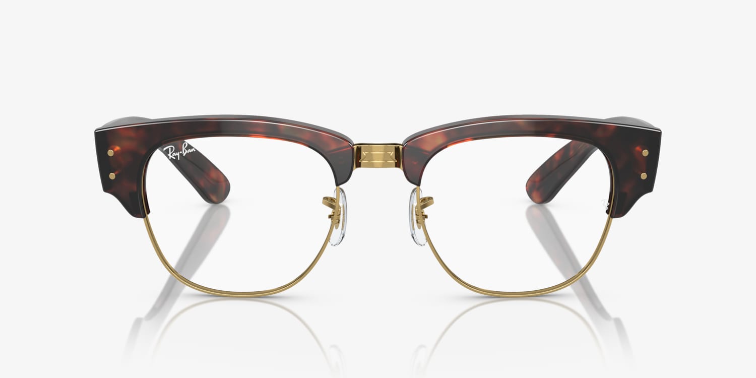 メガネ・老眼鏡 rayban  case only Ray-Ban RB0316V Mega Clubmaster Optics Eyeglasses | LensCrafters