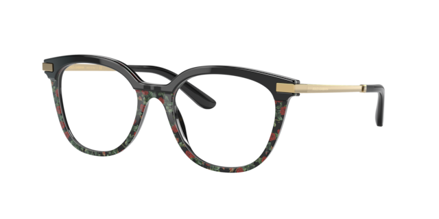Dolce&Gabbana Woman Black, Red Roses Print
