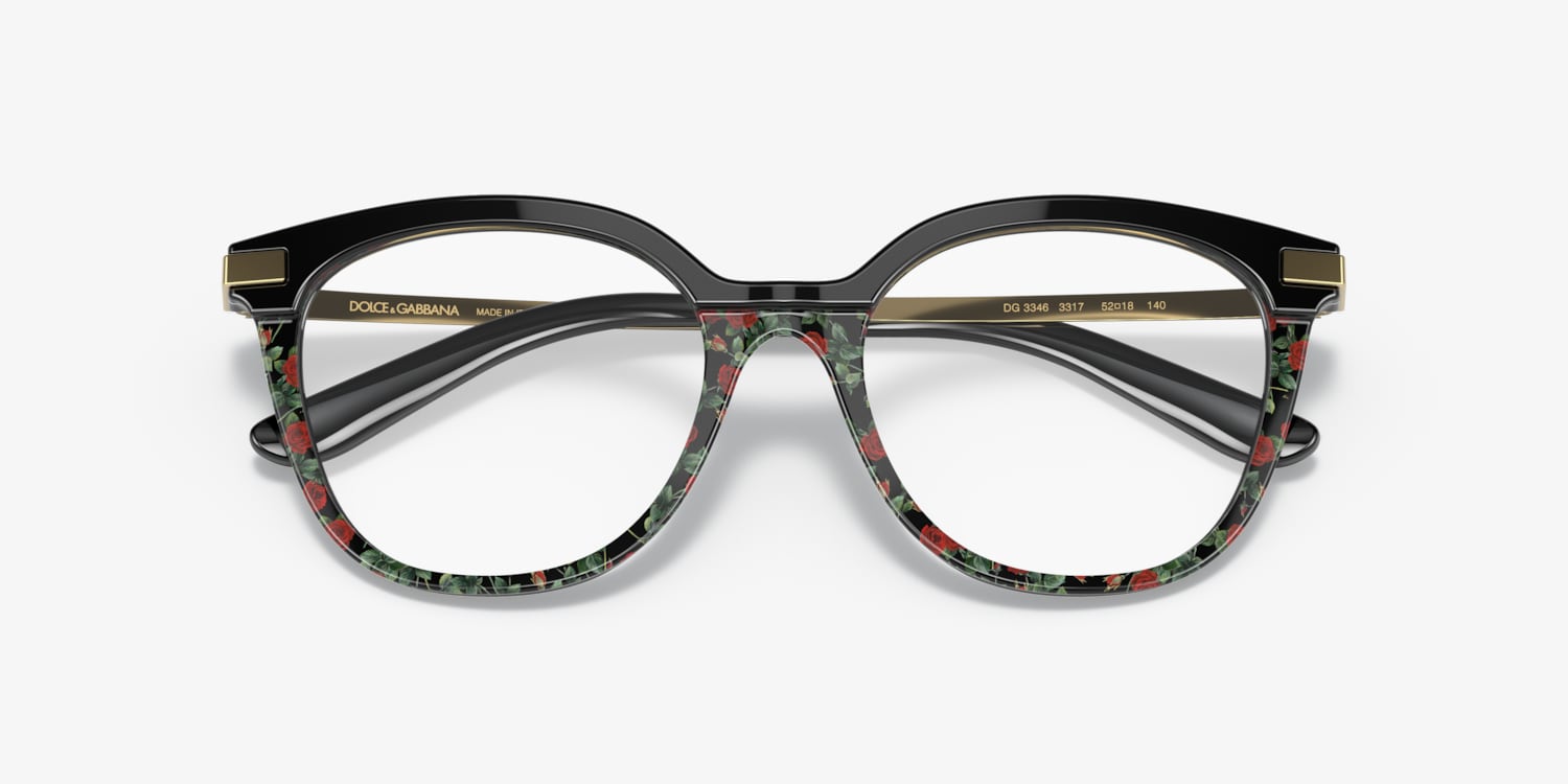 Dolce & Gabbana DG3346 Eyeglasses | LensCrafters