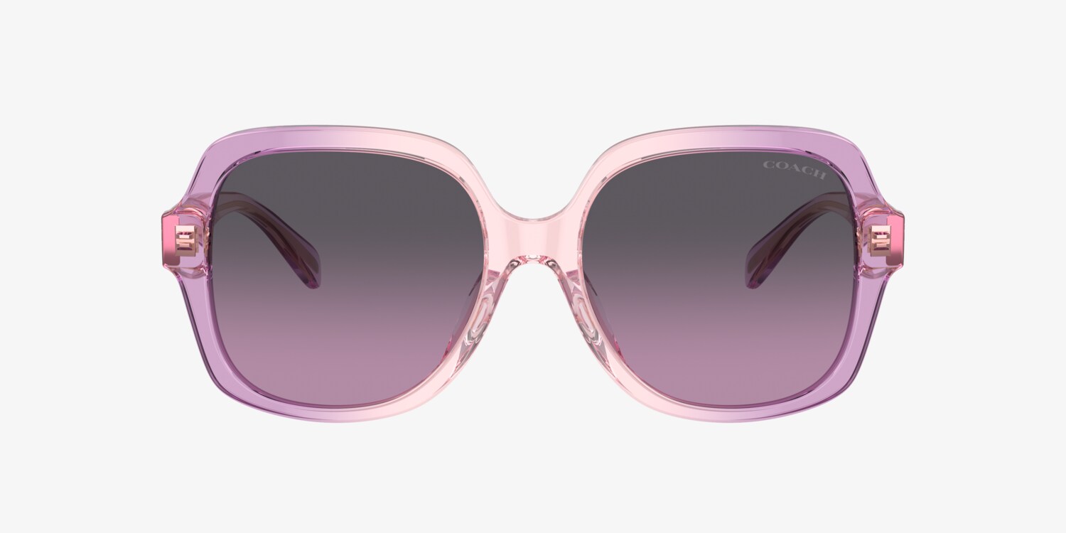 NIB- with hard case-Coach Women\'s Blush Sunglasses✨?loww starttt✨? NWT Coach Sunglass Case With Strawberry/heart/cherry/floral  main image 2