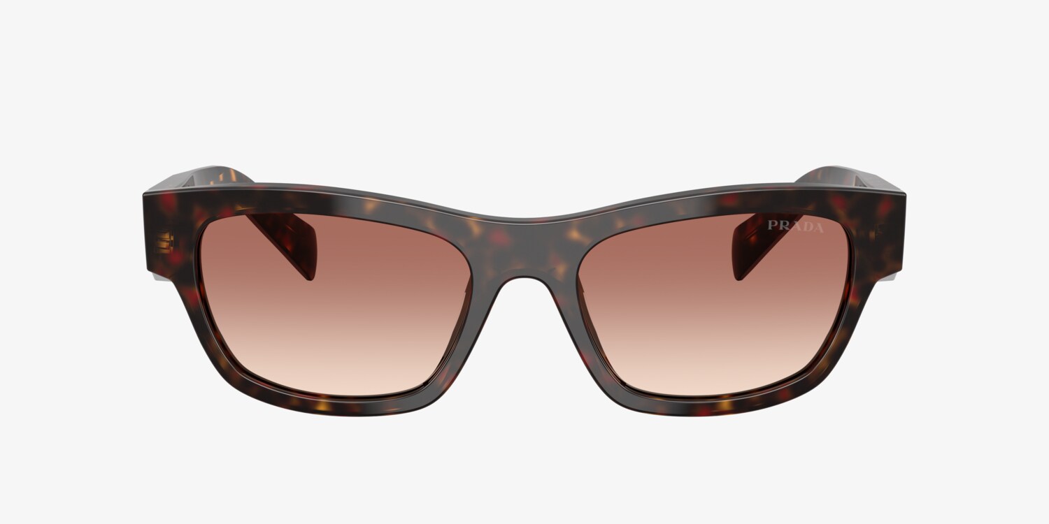 Prada PRB09S 17N50L Butterfly Sunglasses – Root Havana Prada PR A09S Butterfly Sunglasses For Women main image 3