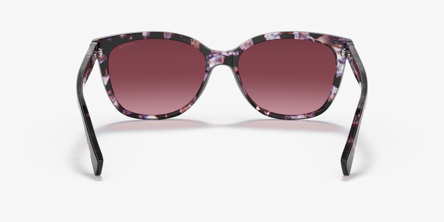 Brand NWOT COACH HC8132 L109 Sunglasses ?️ Coach HC8132 L109 L (57 - 17) with Red lenses and Violet  main image 3