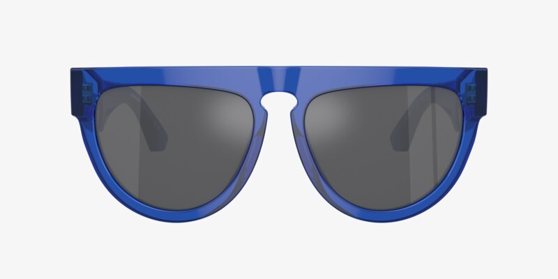 Burberry Blue Unisex Sunglasses, BE4433-U 4139/80, Aviator, Authentic Burberry BE4433U Sunglasses | Select Eyewear main image 4