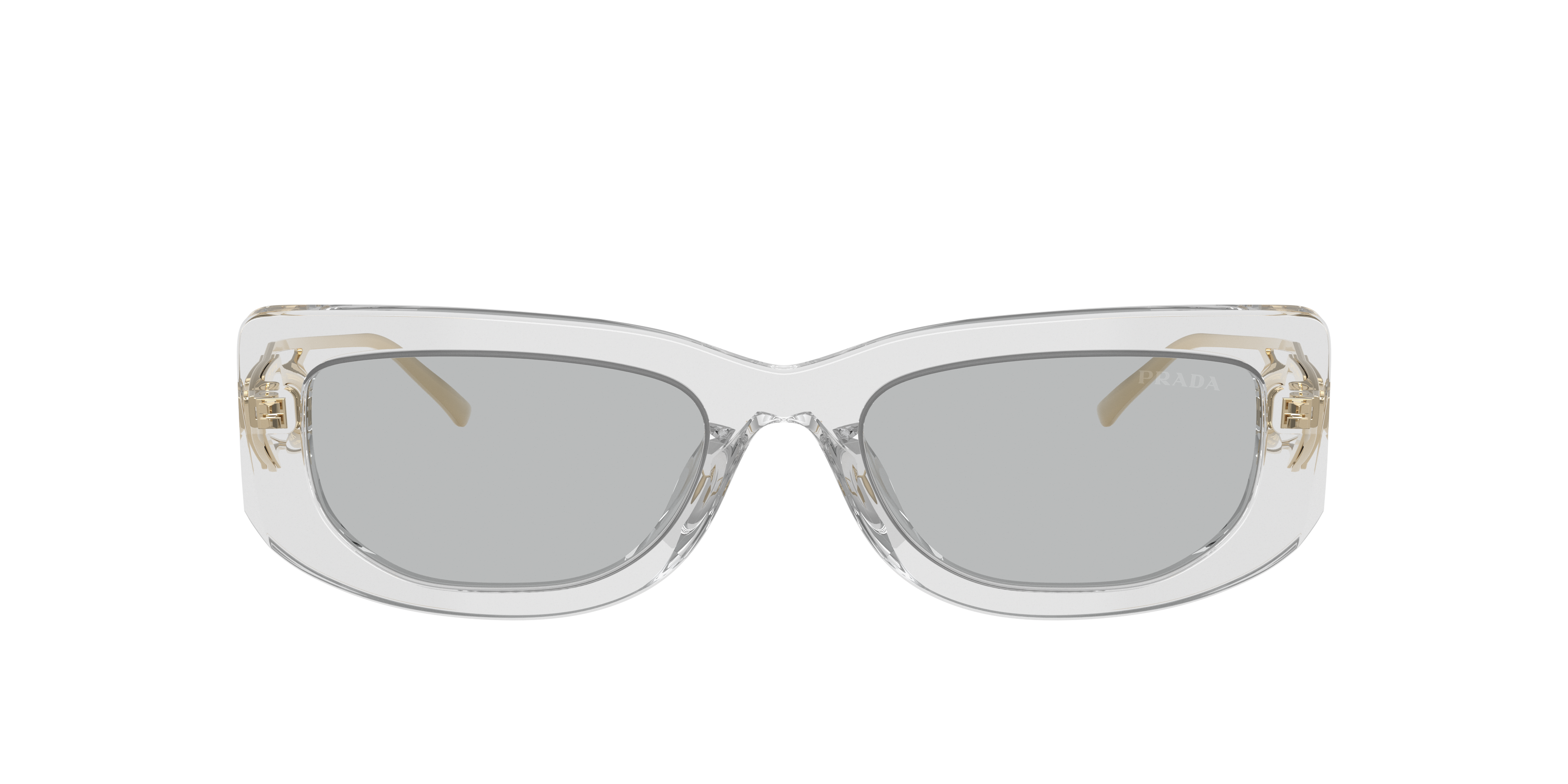 PRADAサングラス Prada PR 14ZS M (50 - 18) with Grey lenses and White frame