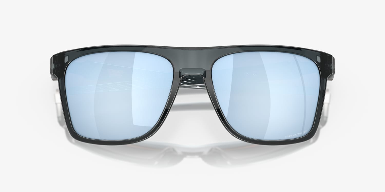OAKLEY(オークリー) LEFFINGWELL crystal BK Oakley Mens Fit Leffingwell Crystal Black Frame - Prizm Deep