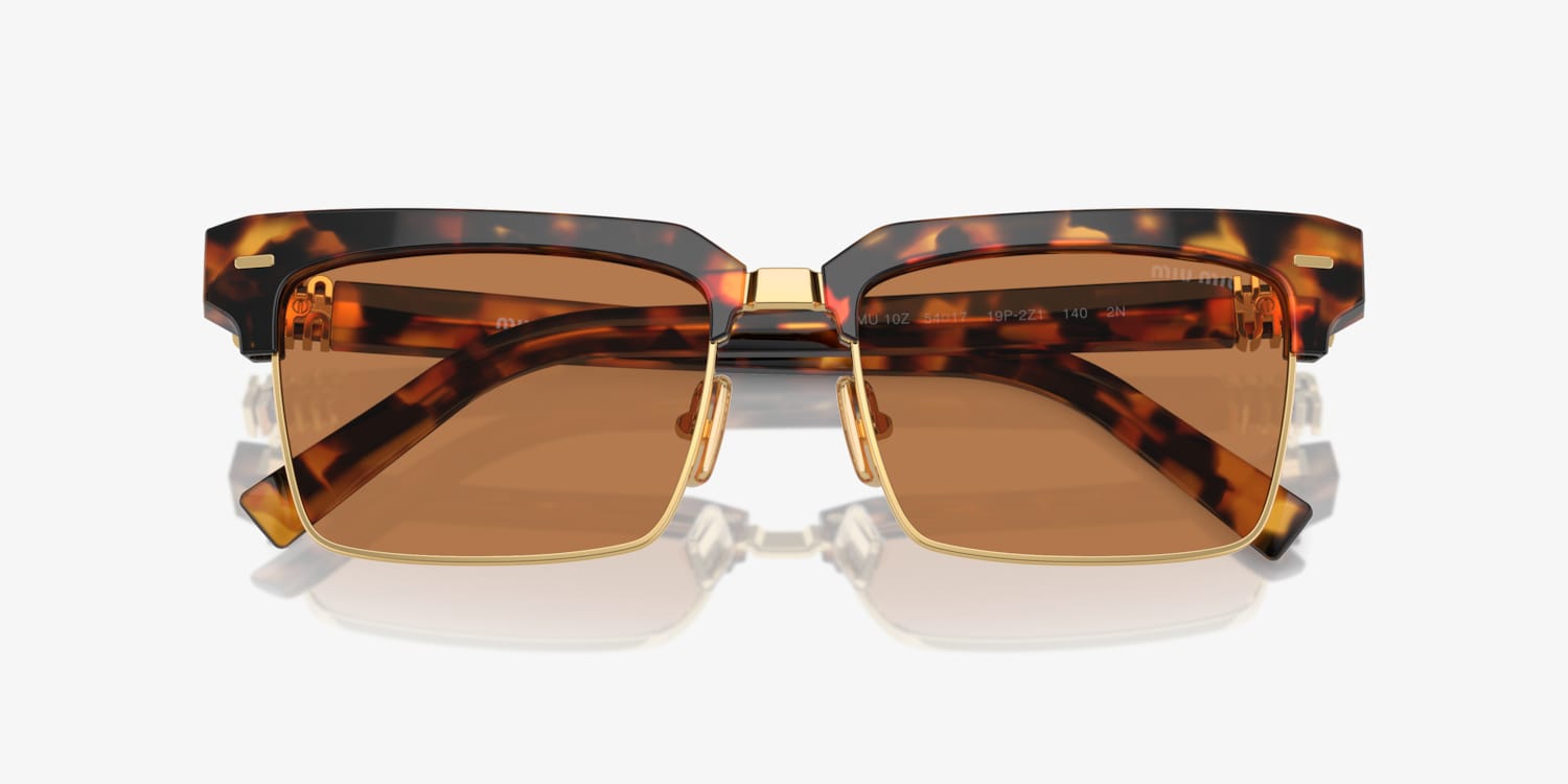 みゅうみゅう Miu Miu MU 52YS L (54 - 21) with Blue lenses and Pink frame