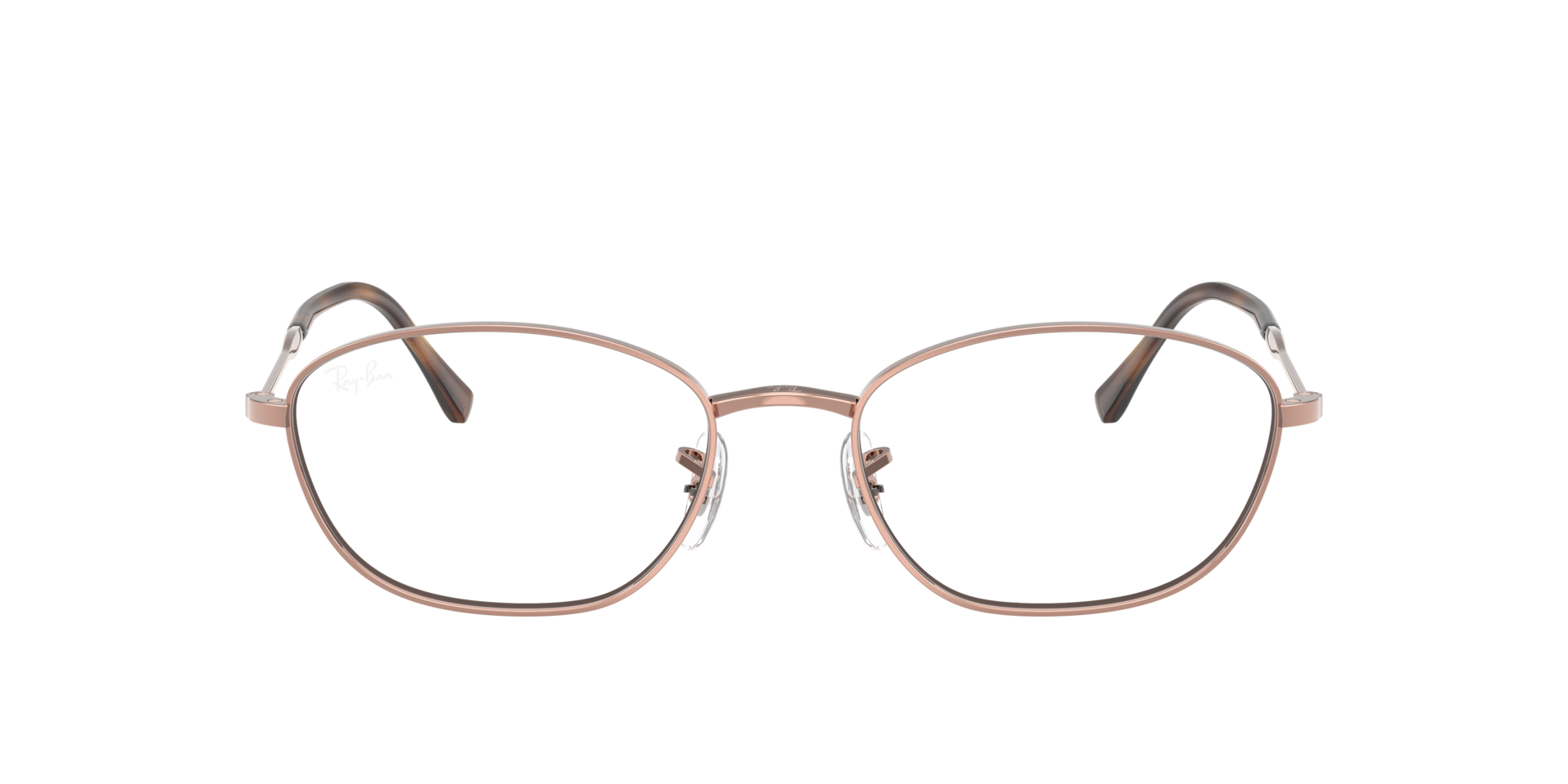 Ray-Ban RB3749V 2943 53-18-140 Rose Gold Oval Womens Eyeglasses FRAMES ONLY Ray-Ban Pink Metal Eyeglass Frames for sale | eBay main image 3