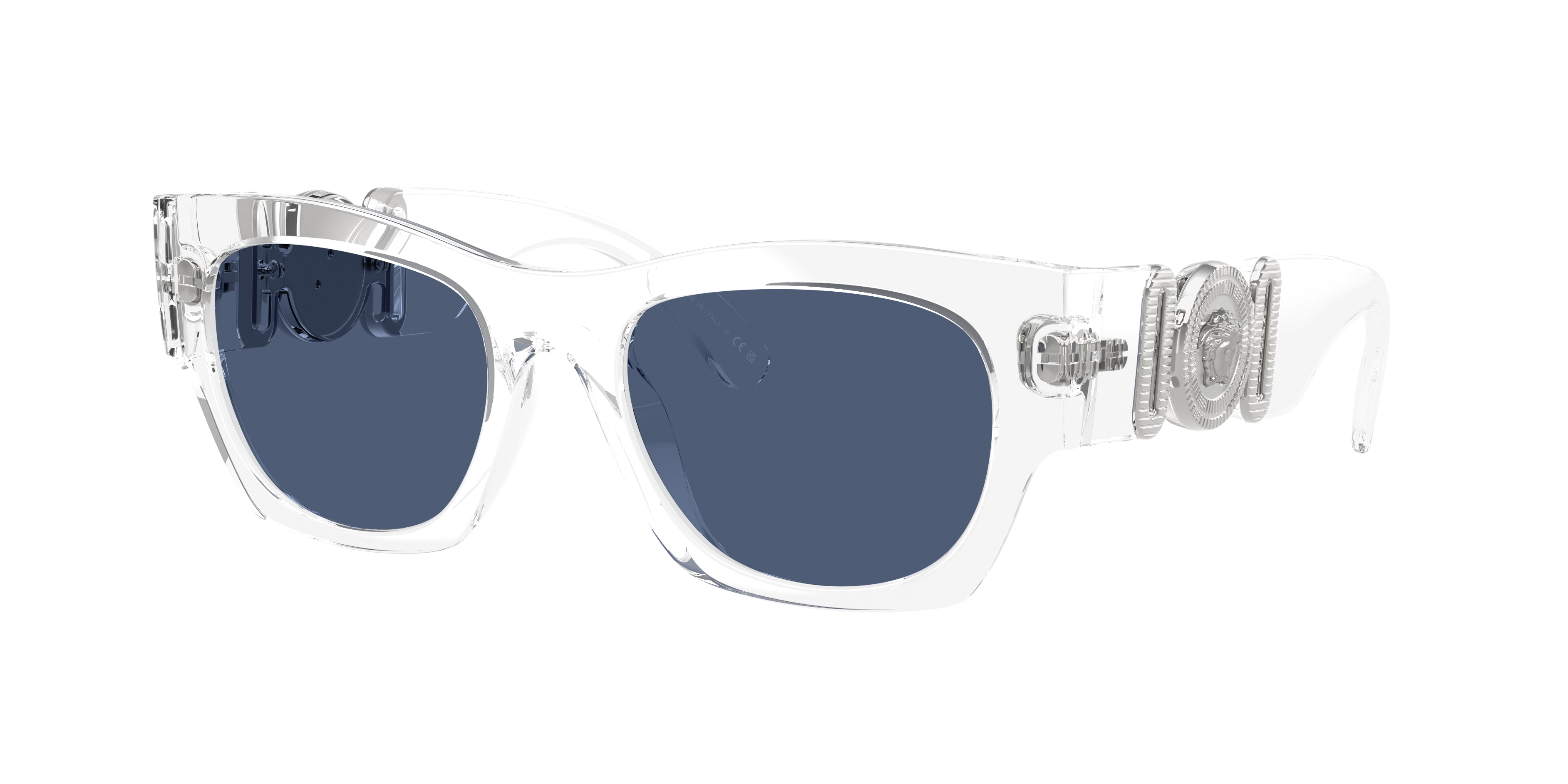 VERSACE スクエアクリスタルリング 17号 グレカ クリスタル リング ゴールド | VERSACE JP