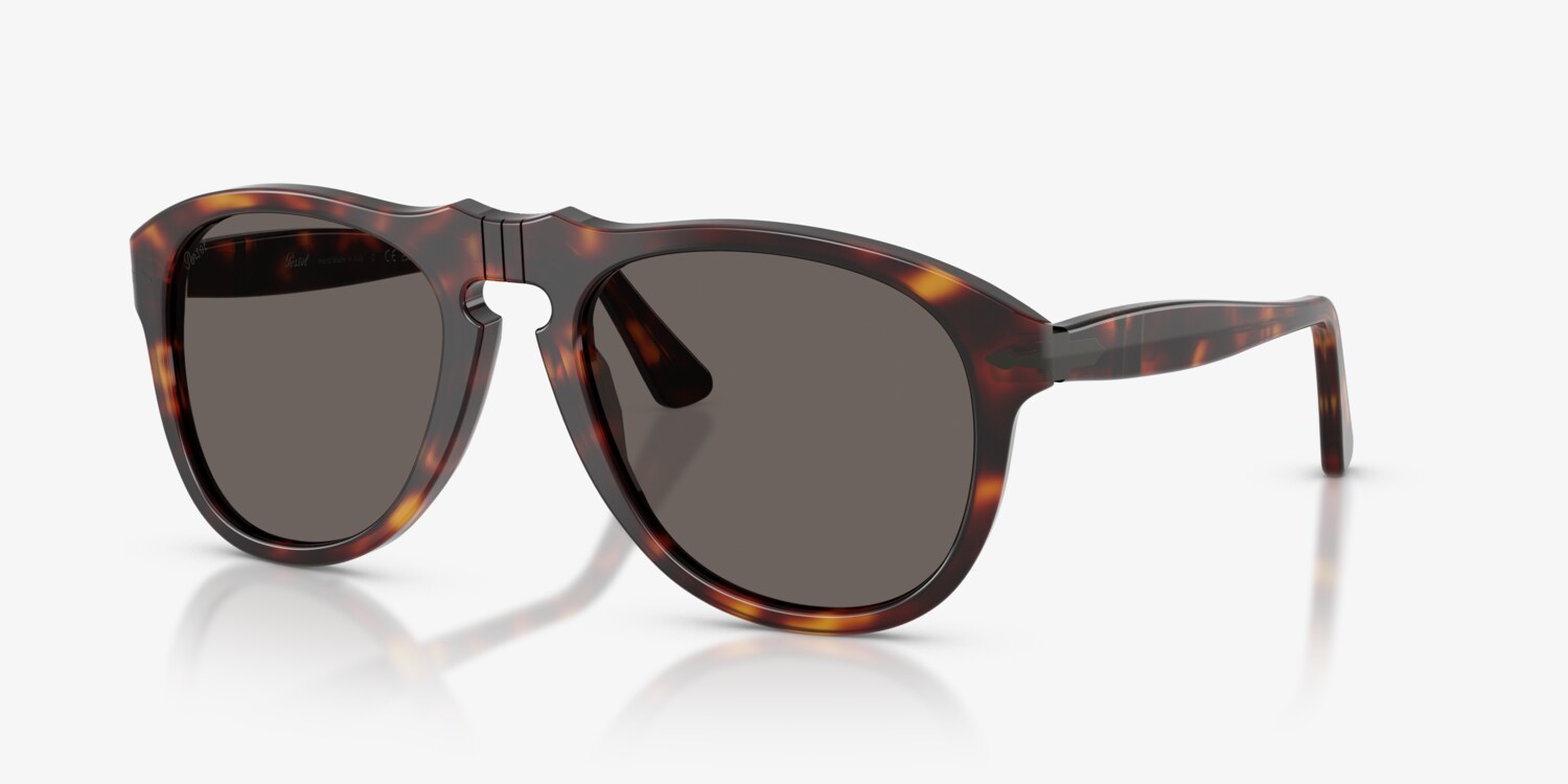 Persol PO0649NE - Total Black Arrow Sunglasses | LensCrafters display picture 1