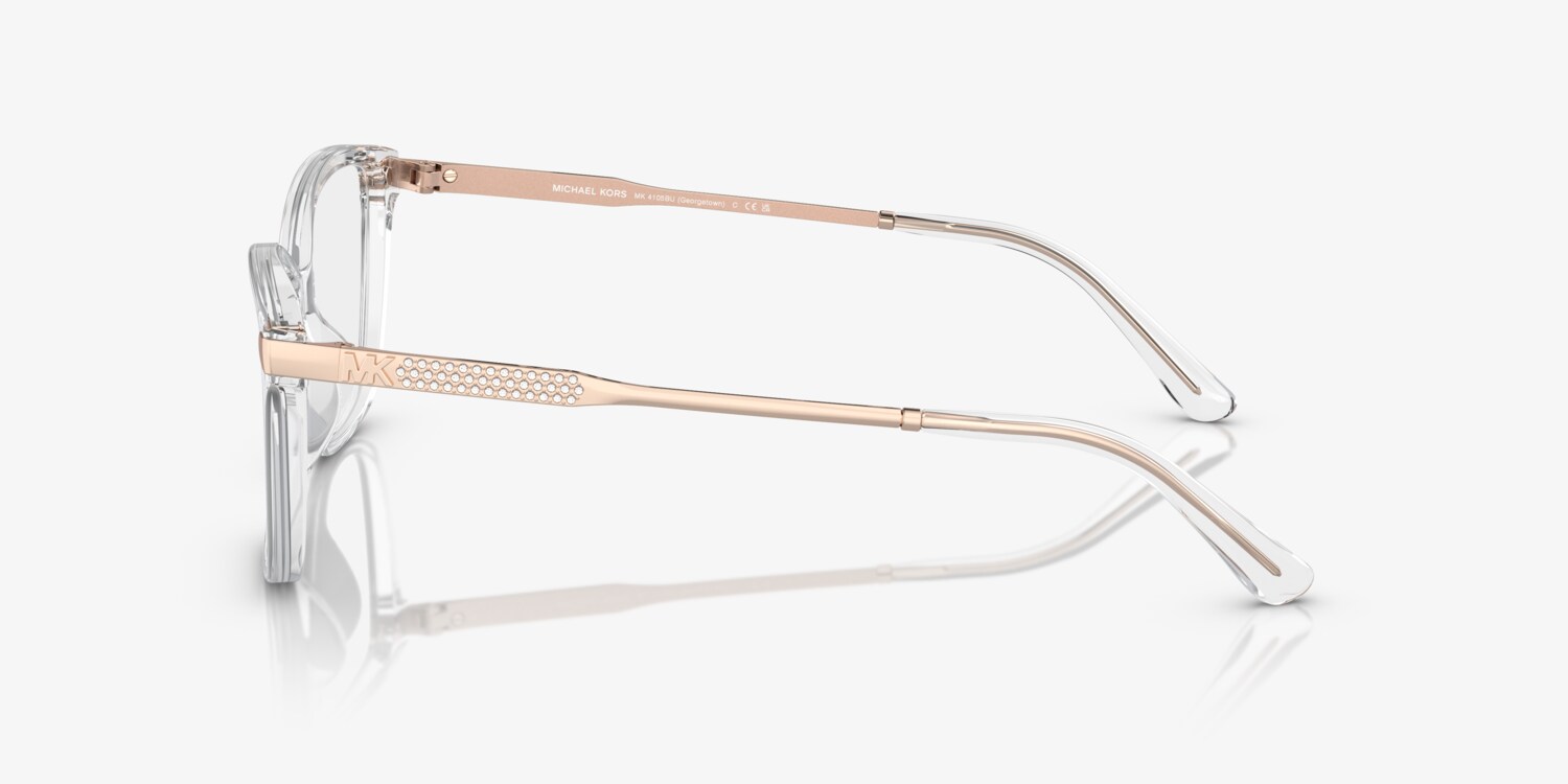Michael Kors Clear and Gold Women\'s Glasses Michael Kors Eyeglasses Women main image 2