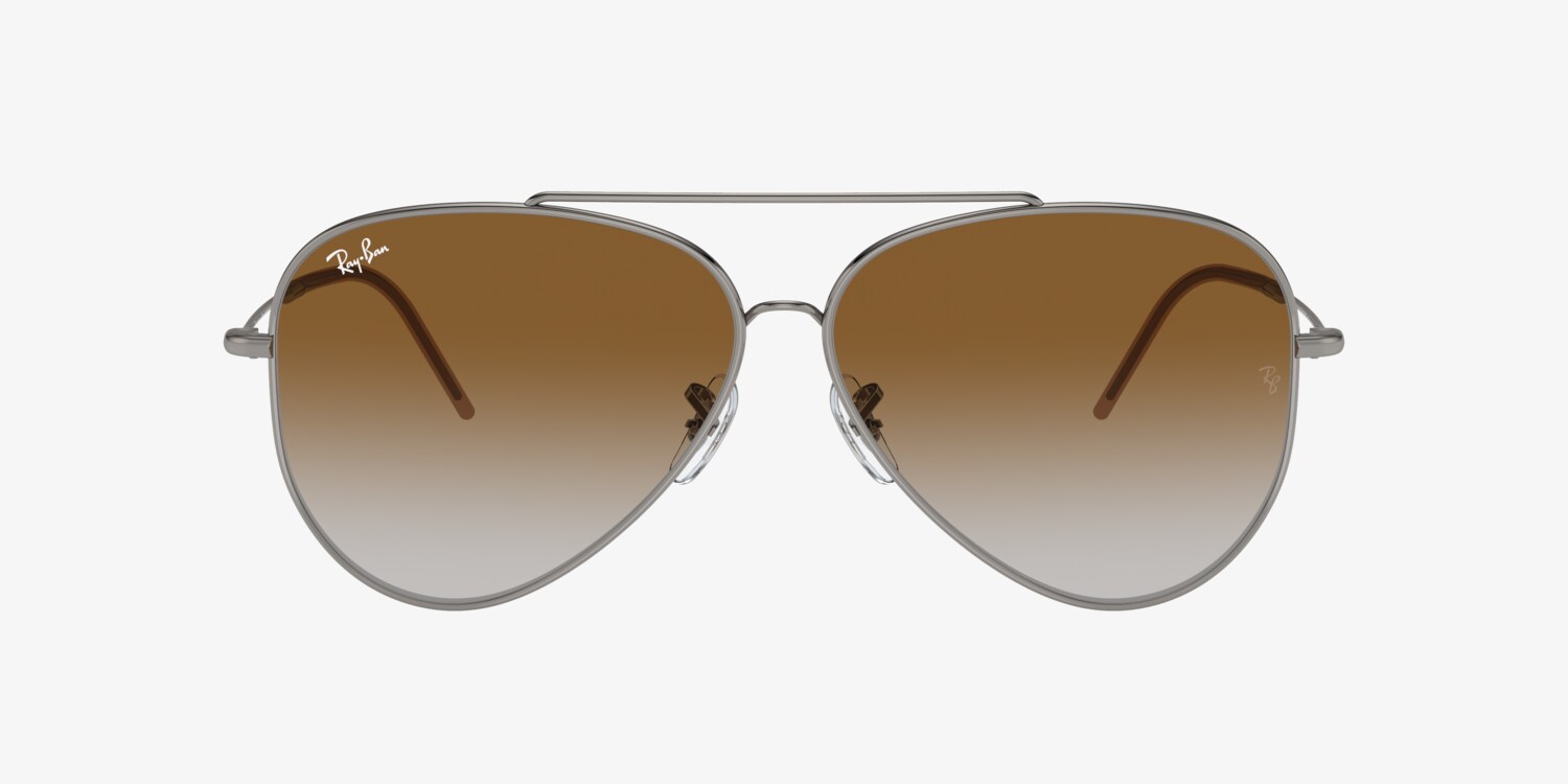 Rayban aviators in like-new condition Ray-Ban New Aviator RB 3625V 2501 Glasses - US main image 3