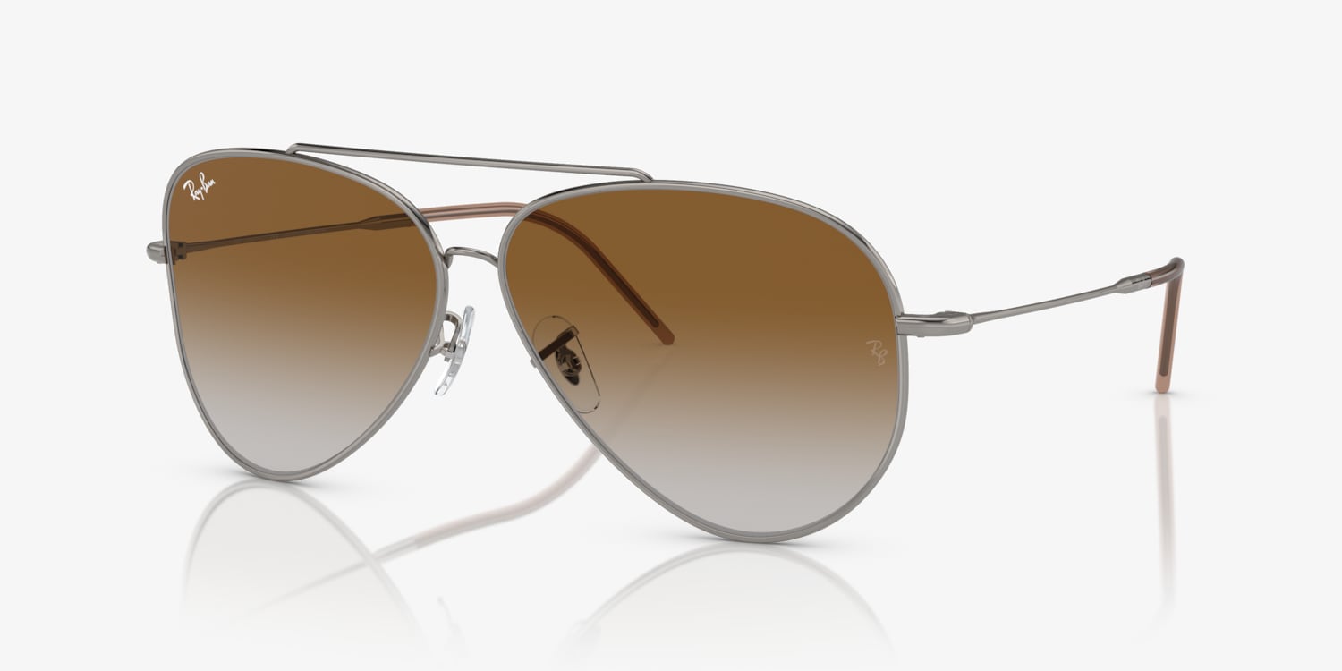 ray-ban rbr0101s サングラスAVIATOR REVERSE Ray-Ban RBR0101S Aviator Reverse Sunglasses | LensCrafters