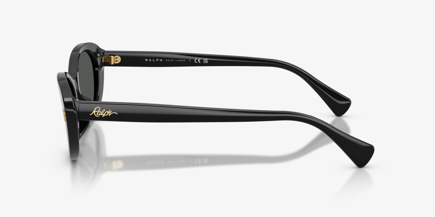 RL Black and Gold Sunglasses Sunglasses Ralph Lauren RL8221 The Overszed Ricky | Free  main image 3