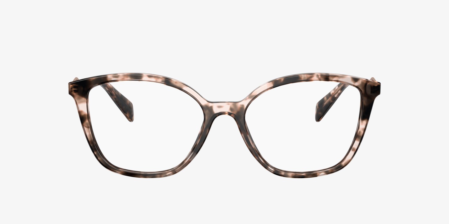 Prada Tortoise Glasses with Case Amazon.com: Prada PR16MV ZXH1O1 Eyeglasses Tortoise Denim  main image 3