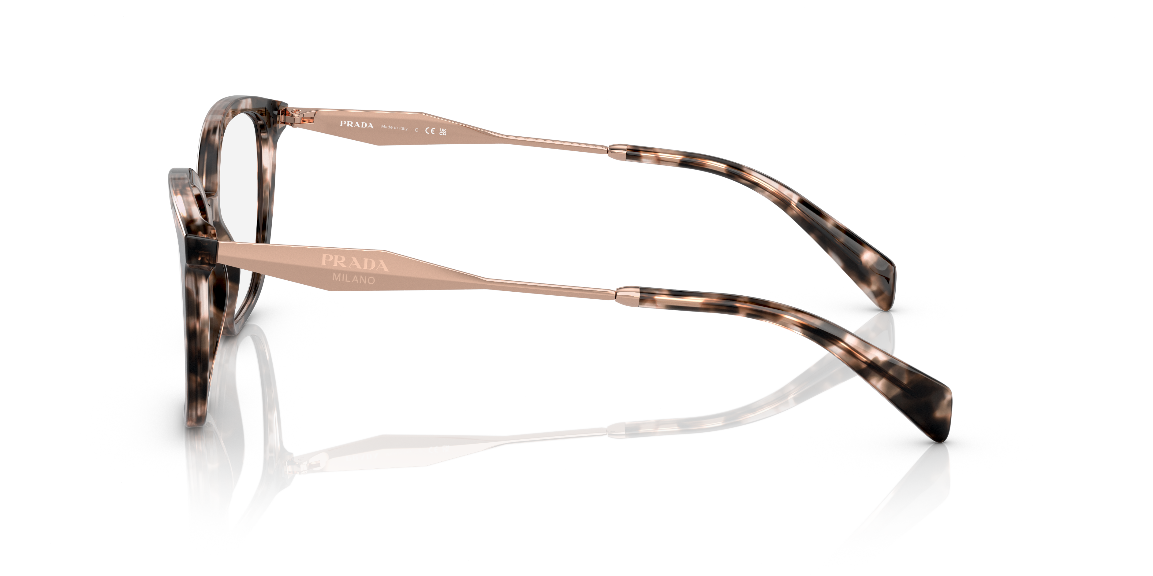 PRADA サングラス Graphite Lenses Sunglasses With Triangle Logo | PRADA