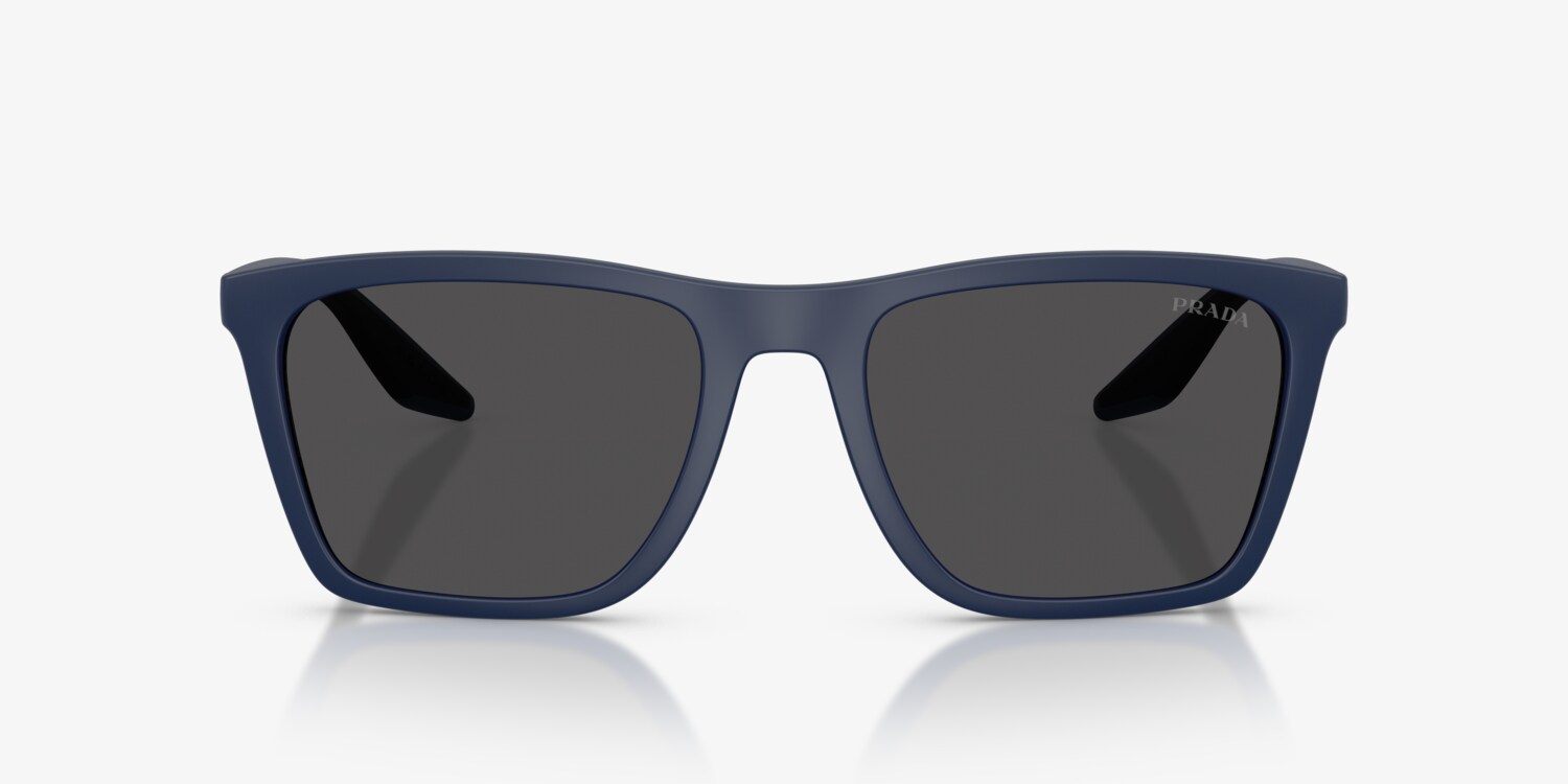 NEW Prada Sport PS A07S Sunglasses in Black Polarized $483 Prada Linea Rossa Men main image 4