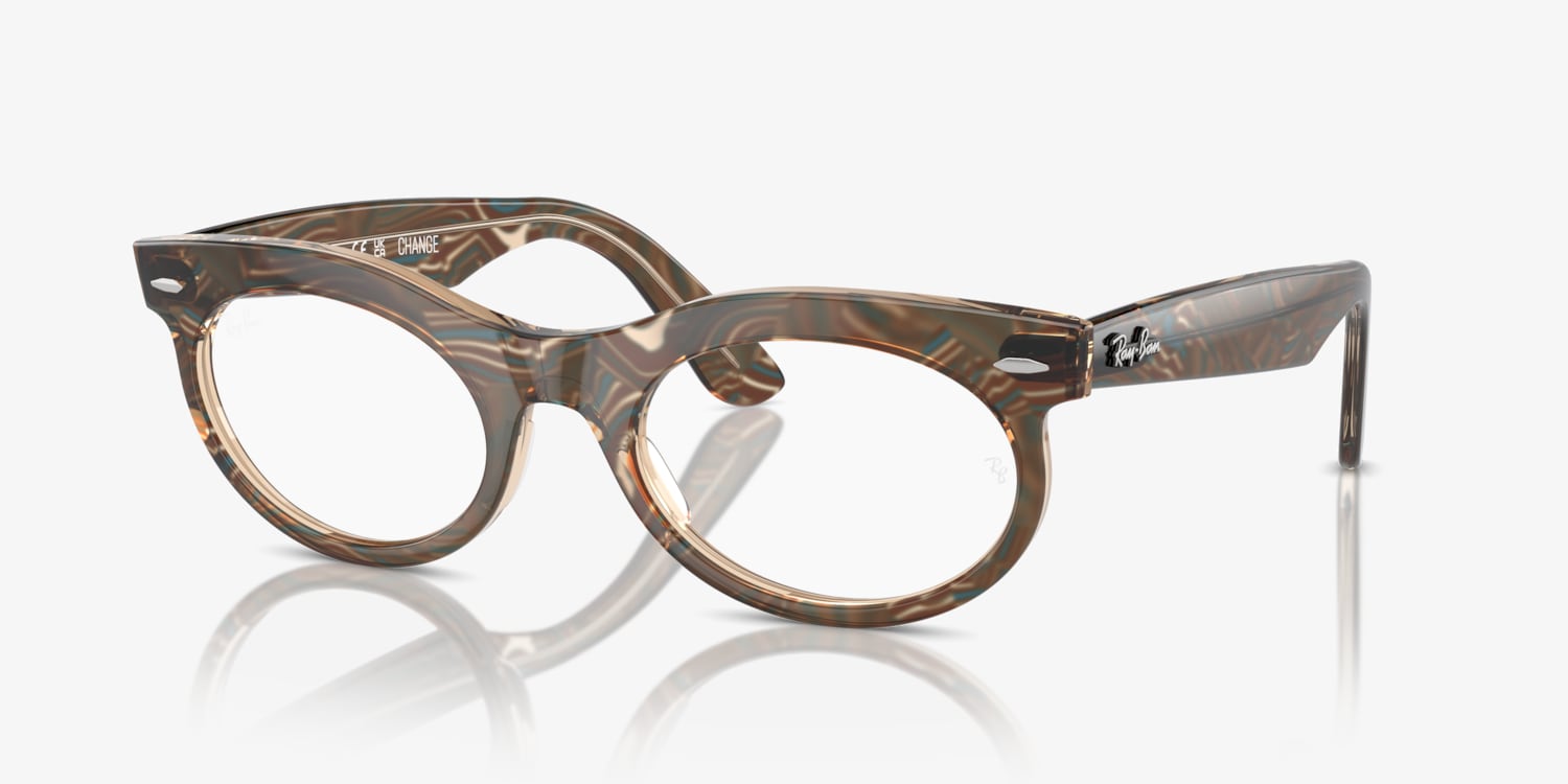 Ray-Ban RB2242V Wayfarer Oval Optics Change Eyeglasses