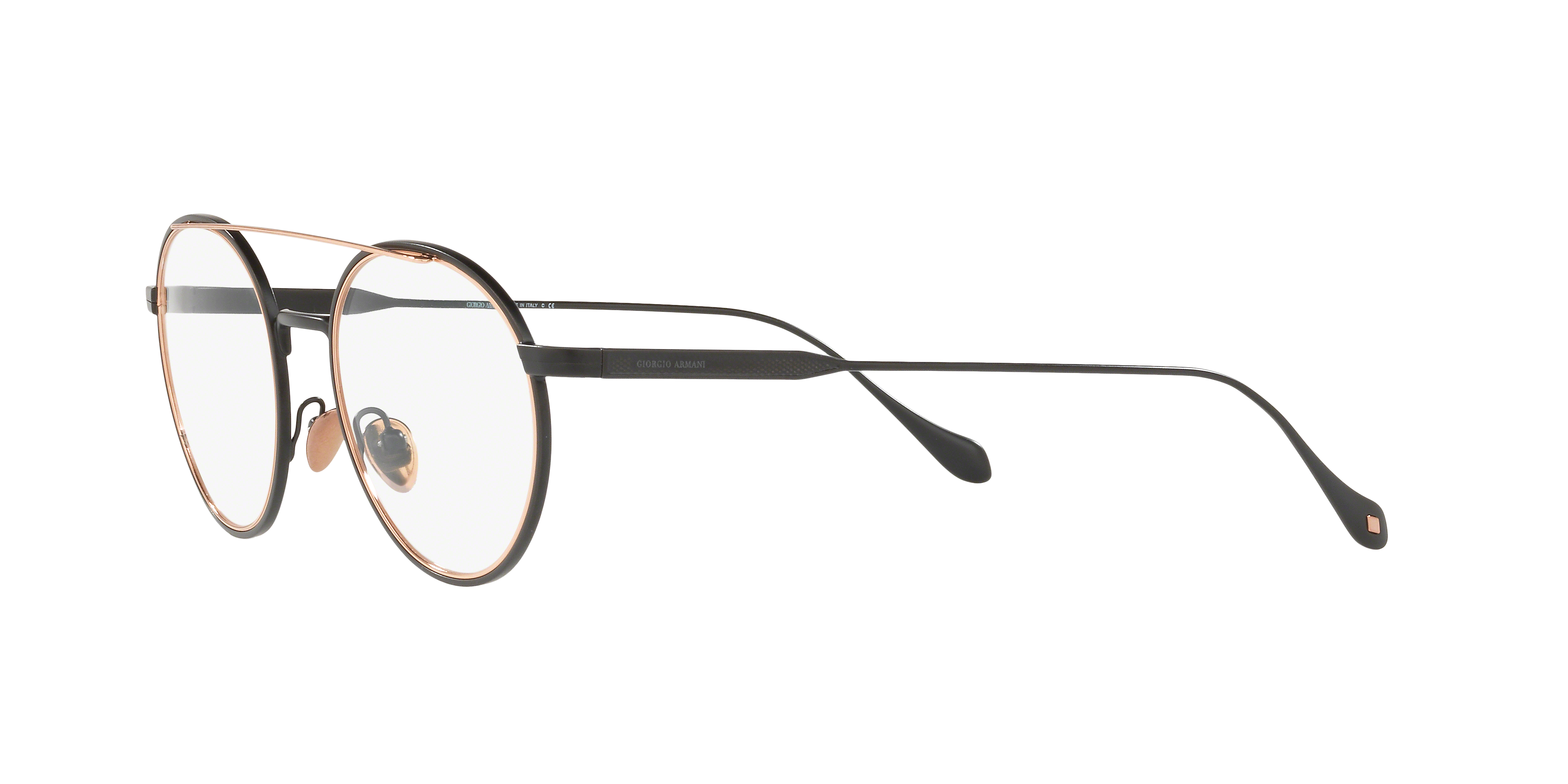 新品GiorgioARMANI50 Amazon.com: GIORGIO ARMANI Woman Sunglasses Black Frame, Clear