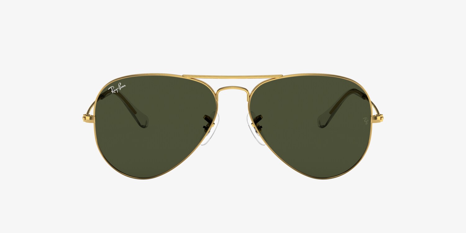 Beautiful Ray Ban aviators worn once no scratches perfect condition ✨✨✨ The Ray-Ban Aviator Classic sunglasses are where iconic  main image 4