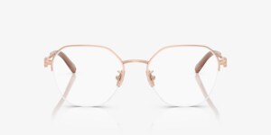 Tiffany & Co. Eyeglasses Women\'s Cloud Pink On Pale Gold 52 16 140 TF1152B Eyeglasses - Tiffany & Co. Authorized Retailer  main image 4