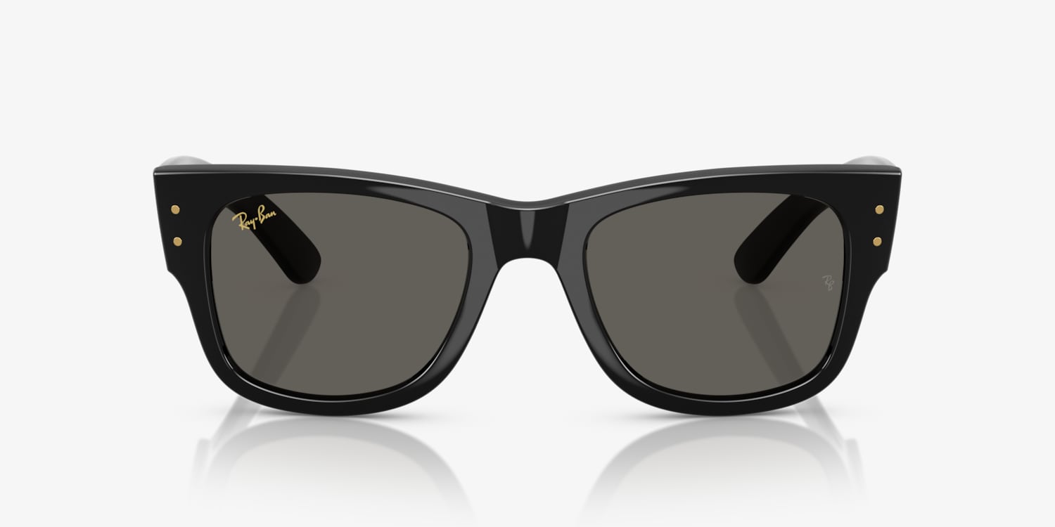Ray-Ban RB0840S Mega Wayfarer Blacked Out Collection Sunglasses