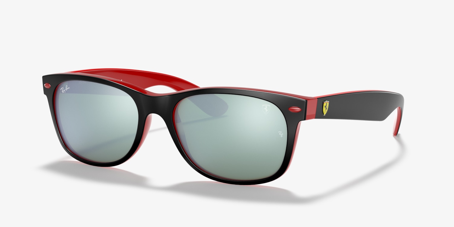 Ray-Ban WAYFARERハイパーカーボンSCUDERIA FERRARI Ray-Ban RB2132M Scuderia Ferrari Collection Sunglasses | LensCrafters