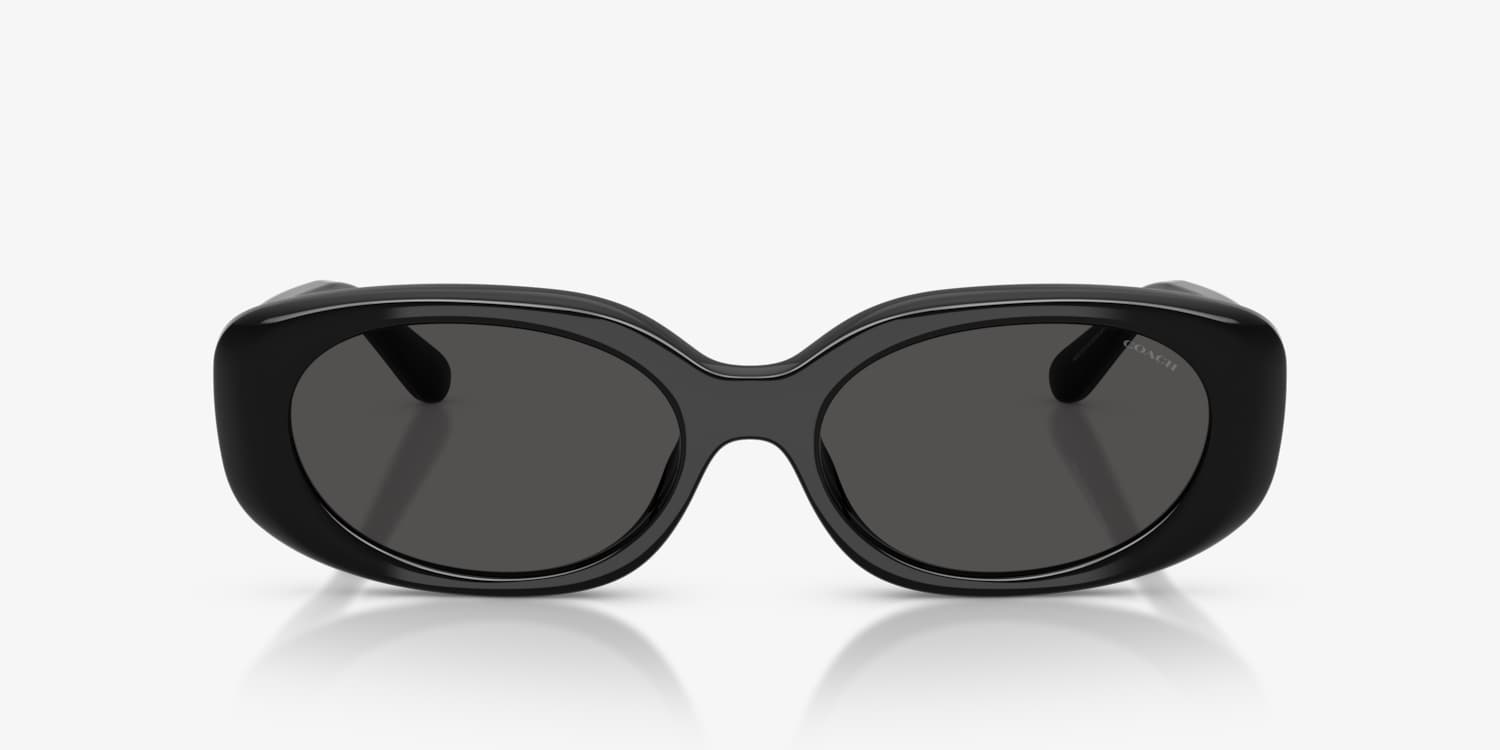 COACHブラック サングラス COACH® | Signature Workmark Square Sunglasses