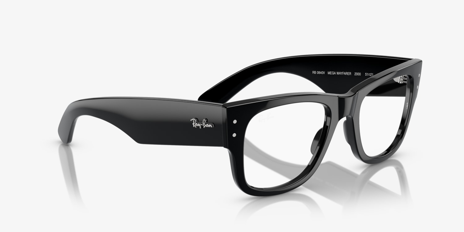 RayBan MEGA WAYFARER OPTICS RB0840V キムタク Ray-Ban RB0840V Mega Wayfarer Optics Eyeglasses | LensCrafters