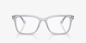 Prada Women Eyeglasses Blue Crystal Demo Square PR14WV 08Q1O1 BRAND NEW Prada - PR 14WV Eyeglasses | Specs Collective main image 3