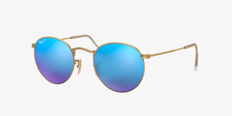 Ray-Ban RB3447 Round Metal Sunglasses | LensCrafters