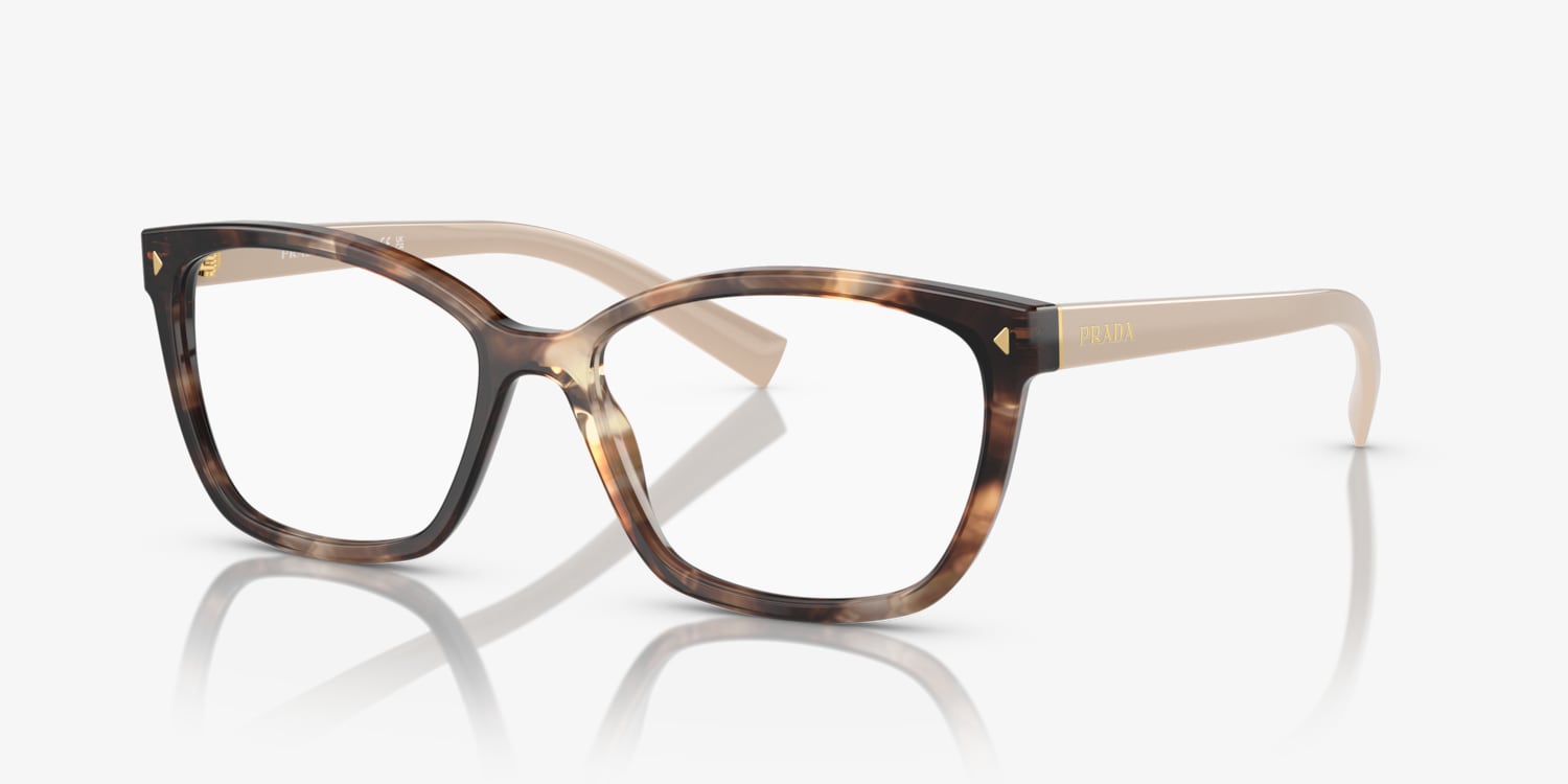 PRADA ベージュレザーケース Prada PR 15ZV Eyeglasses | LensCrafters