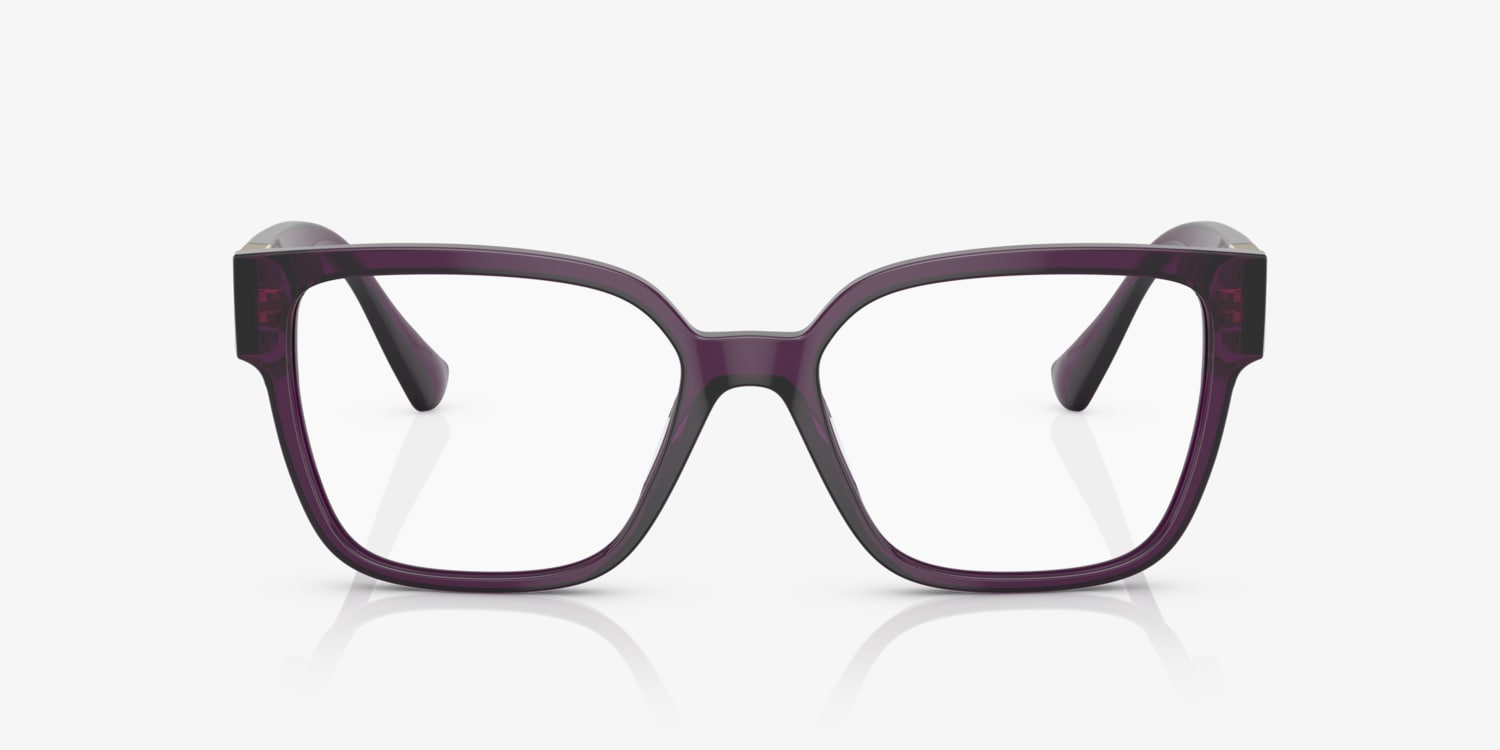 えみページ Versace VE3329B 54mm Non-Polarized Glasses for Women
