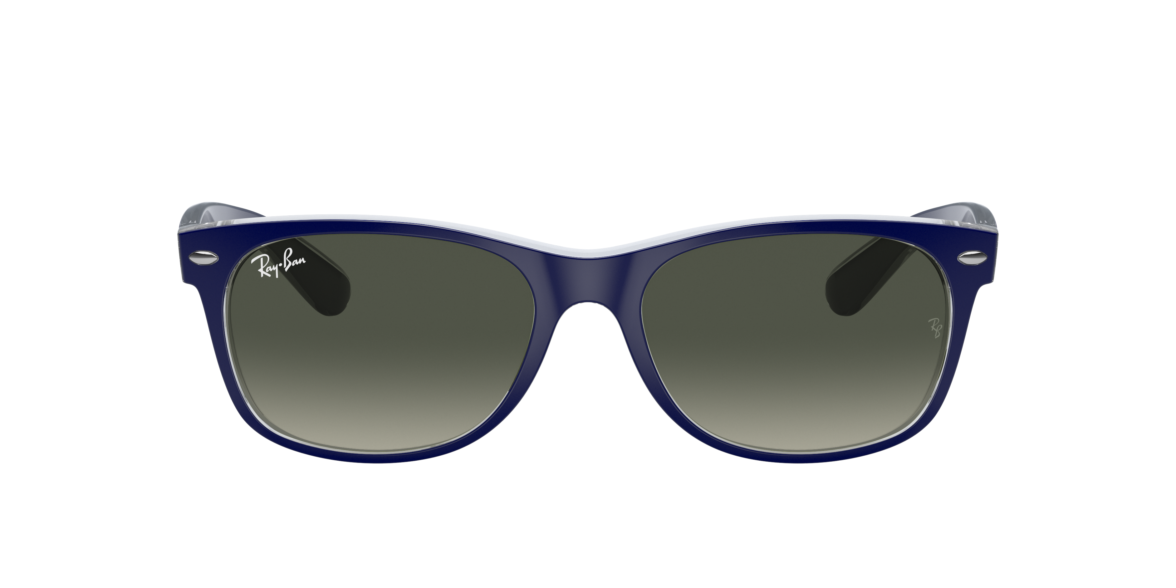 小物 Ray-Ban NEW WAYFARER RB 2132F Ray-Ban RB2132 New Wayfarer Color Mix M (55 - 18) with Blue