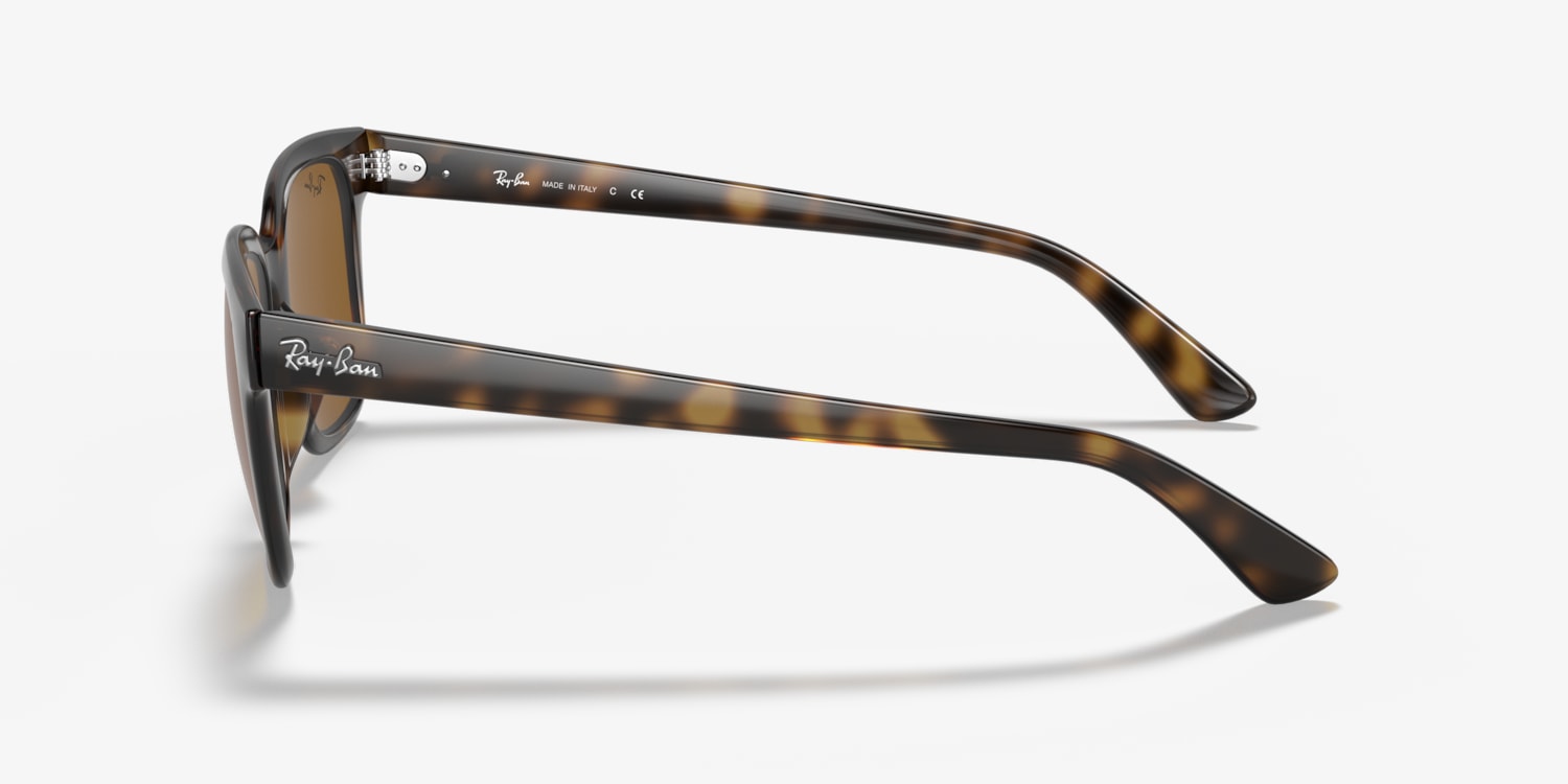 Ray-Ban サングラス RB4323F RB4323 Sunglasses in Black and G-15 Green - RB4323F | Ray-Ban®