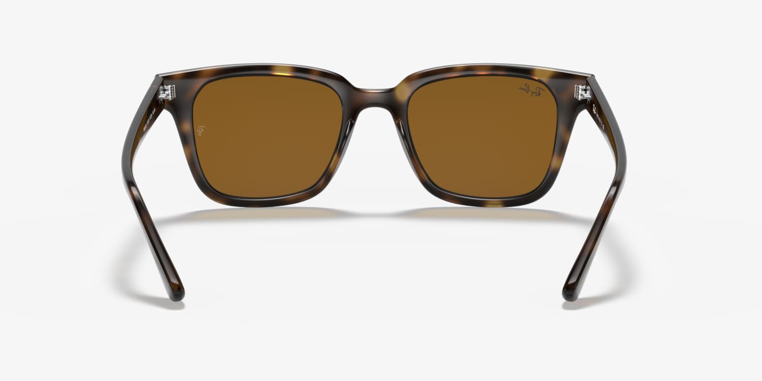 Ray-Ban サングラス RB4323F RB4323 Sunglasses in Black and G-15 Green - RB4323F | Ray-Ban®