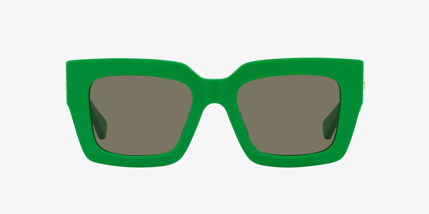 BOTTEGA VENETA サイズ42 美品 Bottega Veneta BV1276S Rectangle Sunglasses | Fashion Eyewear US