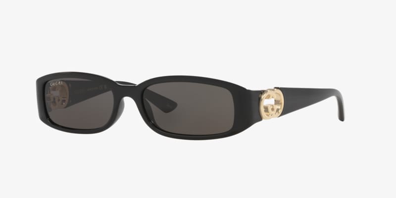 【正規品証明書あり】Gucci オーバル サングラス GG1579S GUCCI 【GUCCI】グッチ サングラス GG1579S 001 ブラック 国内