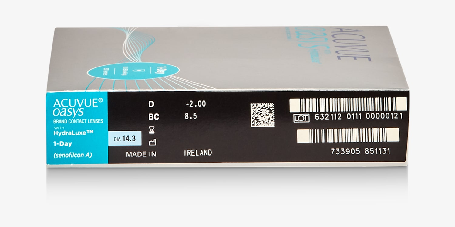 ACUVUE® OASYS 1-DAY WITH HYDRALUXE™ TECHNOLOGY 90 Contact Lenses |  LensCrafters