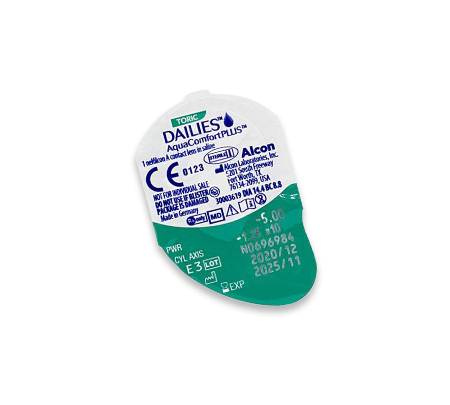 DAILIES® AQUACOMFORT PLUS® TORIC 90 Contact Lenses | LensCrafters