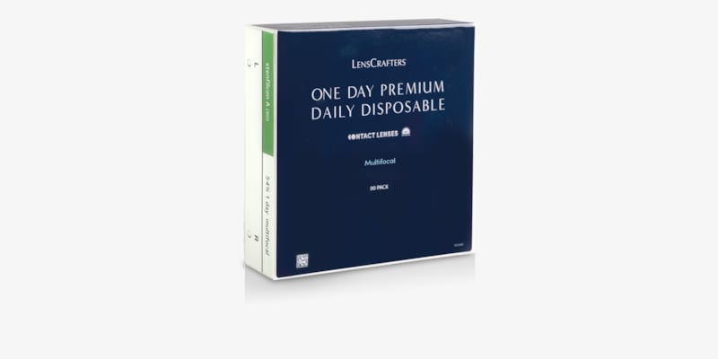 Lenscrafters undefined LensCrafters One Day Premium For Multifocal 90 undefined
