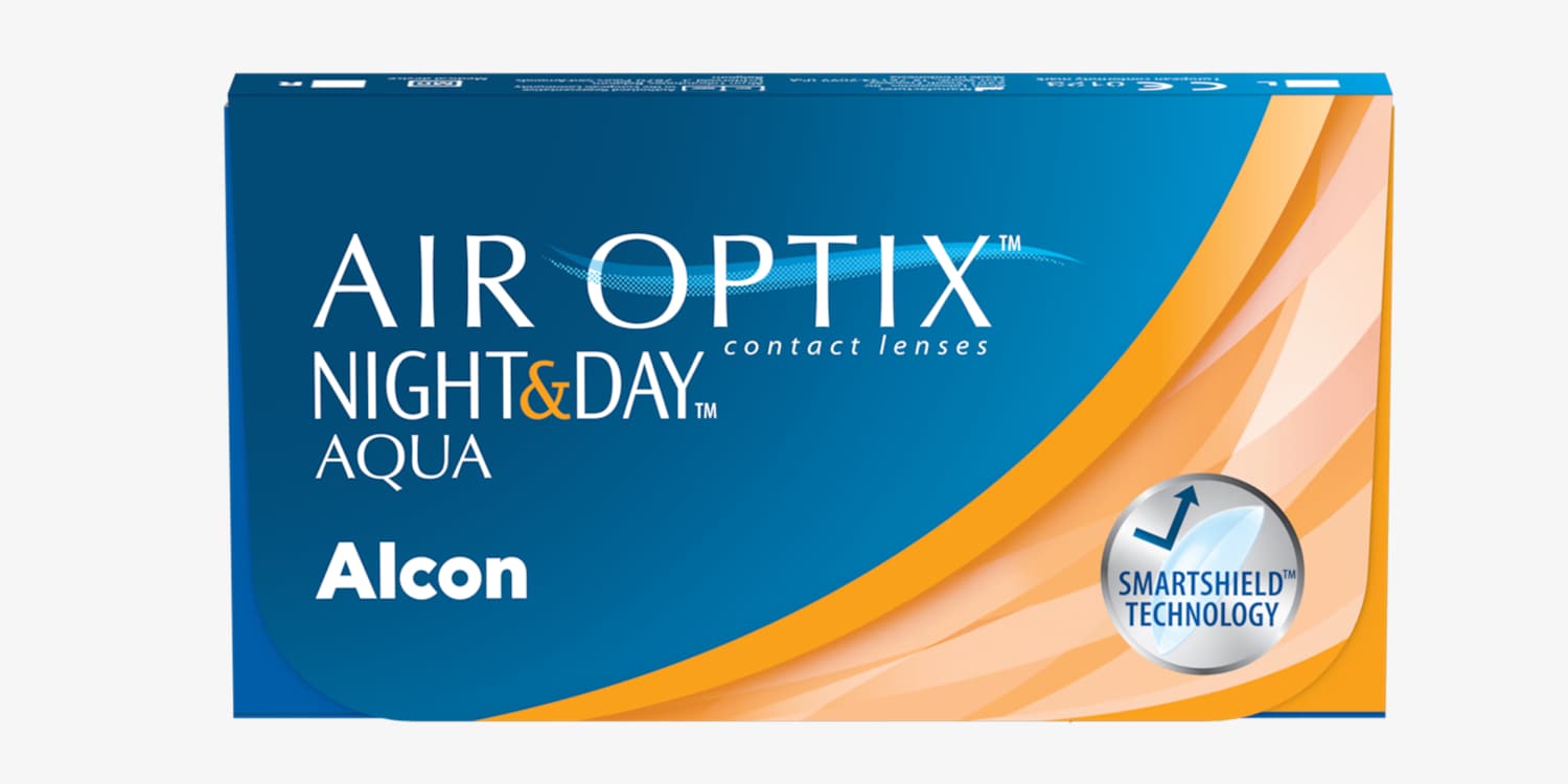 AIR OPTIX® NIGHT & DAY® AQUA 6 Contact Lenses | LensCrafters