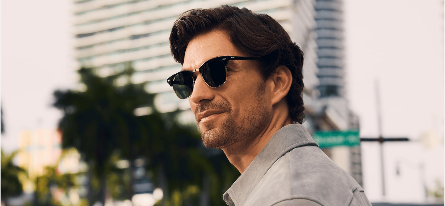 Ray-Ban RB 3016 CLUBMASTER 鼈甲&金縁　上位グレード。 Ray-Ban RB3016 Clubmaster Classic Sunglasses | LensCrafters