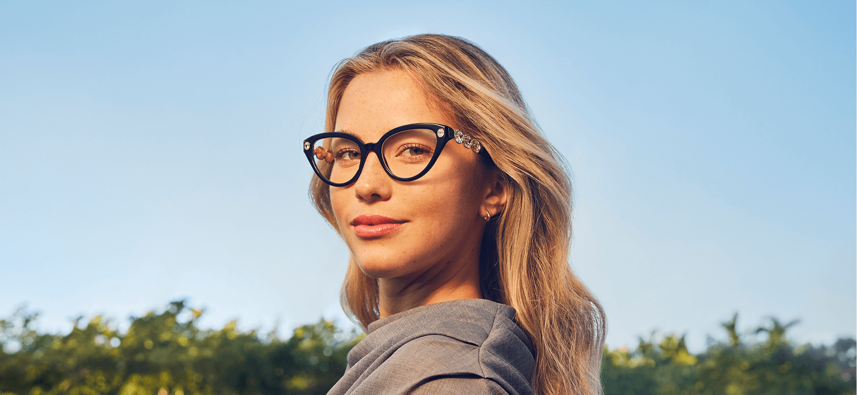 Swarovski SK2028 Eyeglasses | LensCrafters