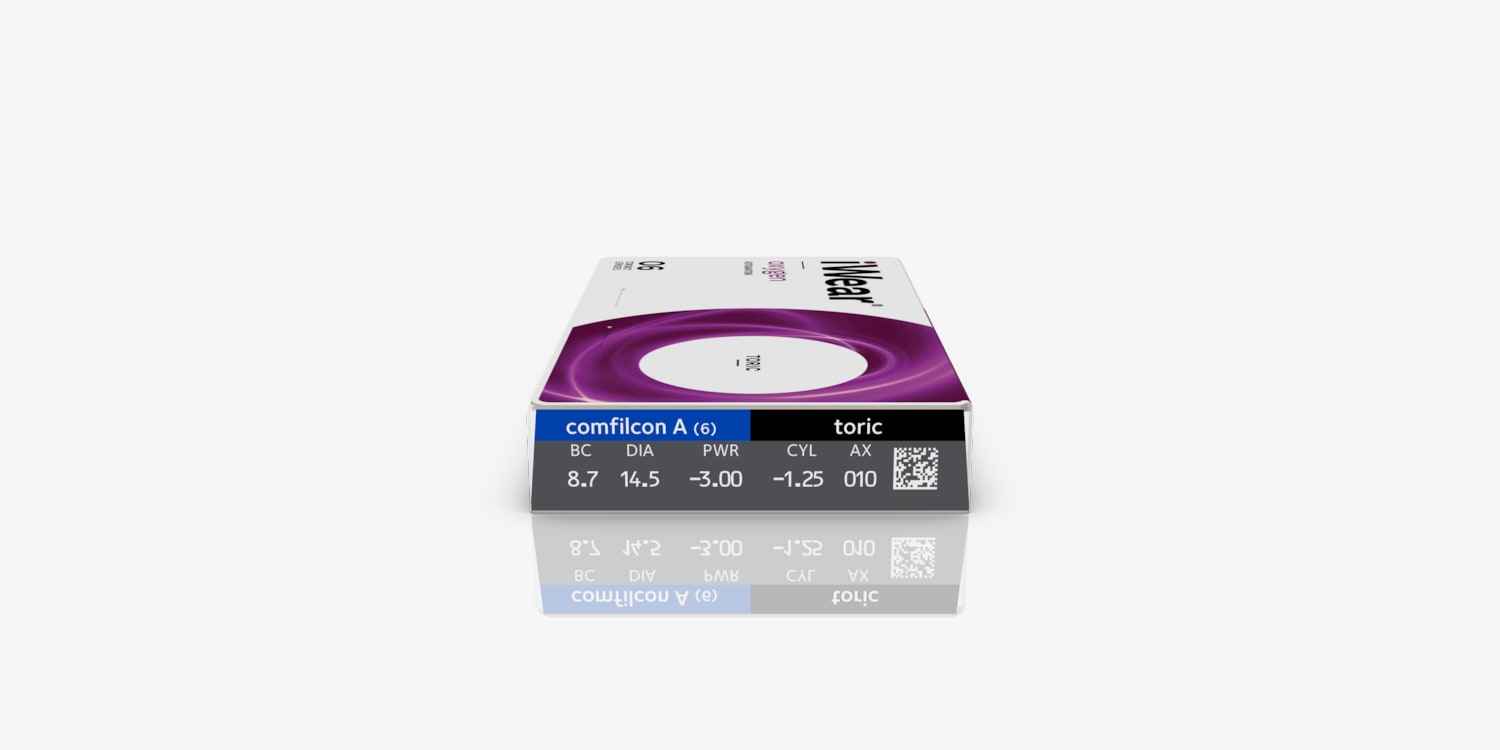 IWEAR® OXYGEN ASTIGMATISM 6 Contact Lenses | LensCrafters